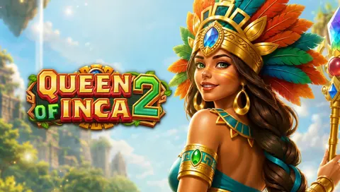 Queen of Inca 2 slot key art
